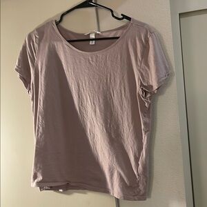 Purple Relaxed Short Sleeve T-Shirt